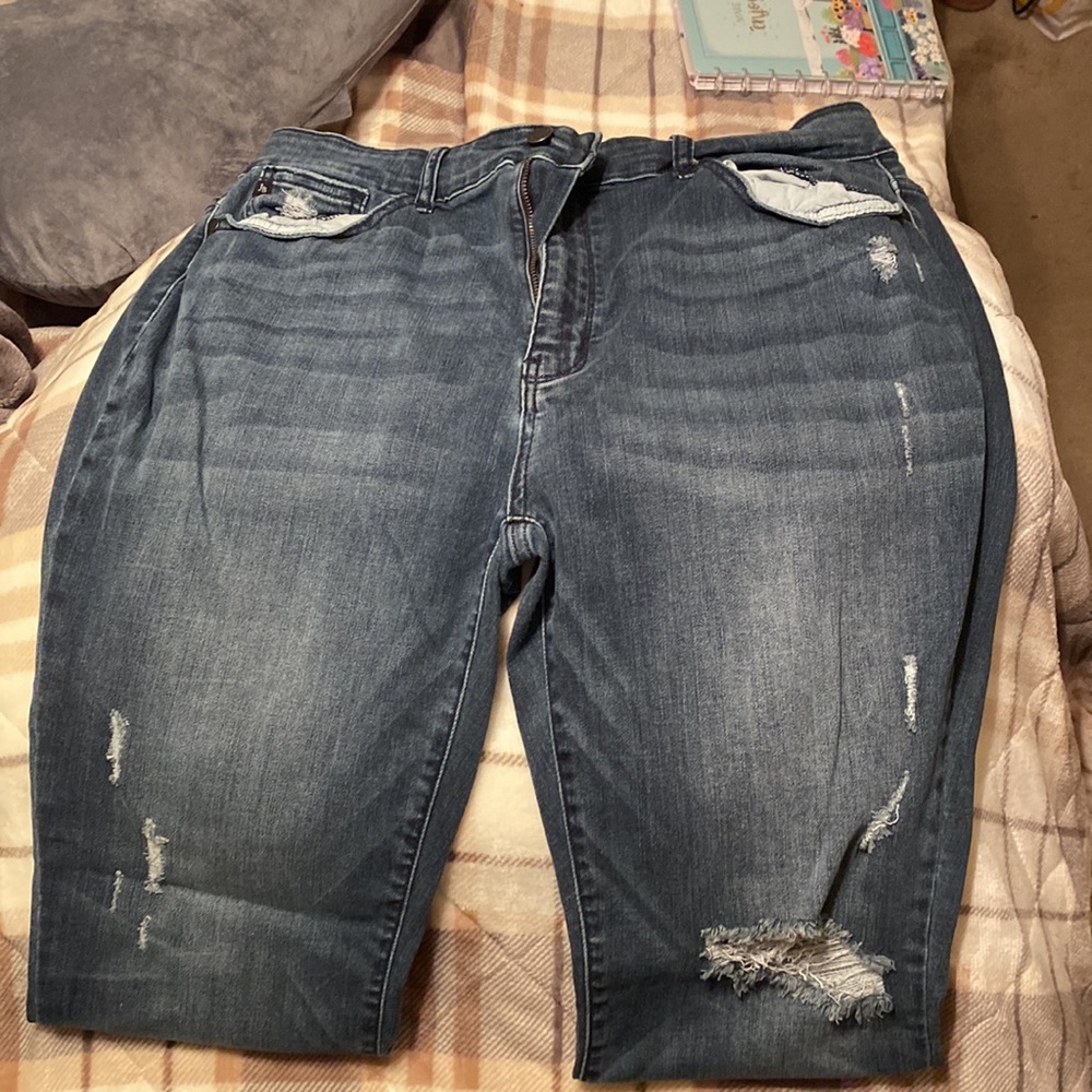 JUDY BLUE 18W SKINNY JEANS